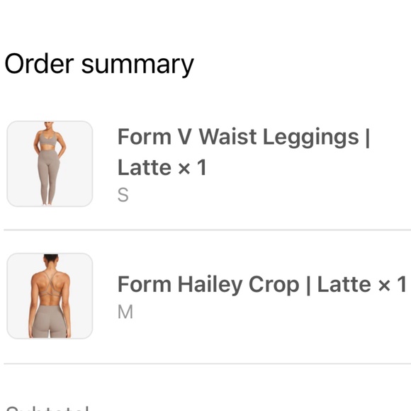 CSB WORKOUT SET - SIZE S/M (WORN ONCE) - Picture 9 of 9